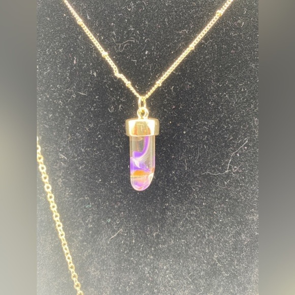 Target Fashion Jewelry 2 Strand Necklace 1 Piece Gold Tone - Picture 4 of 9